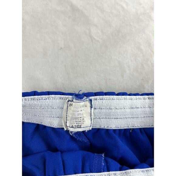 Don Alleson Gym Shorts All Nylon Youth Size Large Vintage 70s 80s Elastic Waist - Picture 3 of 3
